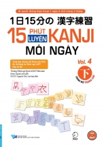 15 Phút Luyện Kanji Mỗi Ngày – Vol 4