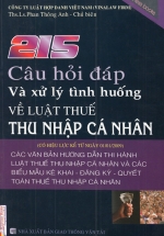 215 Câu Hỏi Đáp Và Xử Lý Tình Huống Về Luật Thuế Thu Nhập Cá Nhân