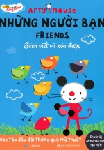 Arty Mouse – Những Người Bạn – Friends – Sách Viết Và Xóa Được