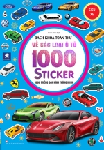 Bách Khoa Toàn Thư Về Các Loại Ô Tô – 1000 Miếng Dán Hình Thông Minh – Siêu Xe