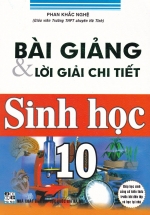 Bài Giảng Và Lời Giải Chi Tiết Sinh Học 10