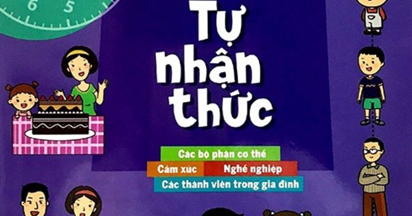 Bộ Sách Tiếng Anh Đầu Tiên Của Bé – 5 Phút Mỗi Ngày – Tự Nhận Thức