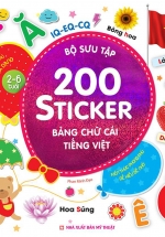 Bộ Sưu Tập 200 Sticker – Bảng Chữ Cái Tiếng Việt