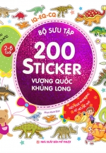 Bộ Sưu Tập 200 Sticker – Vương Quốc Khủng Long