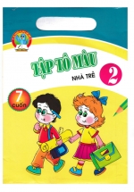 Bộ Túi Tập Tô Màu Nhà Trẻ Tập 2 (7 Cuốn)