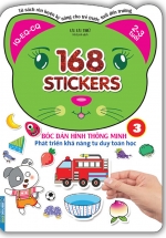 Bóc Dán Hình Thông Minh Phát Triển Khả Năng Tư Duy Toán Học – 168 Sticker (Quyển 3)