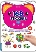 Bóc Dán Hình Thông Minh Phát Triển Khả Năng Tư Duy Toán Học – 168 Sticker (Quyển 4)
