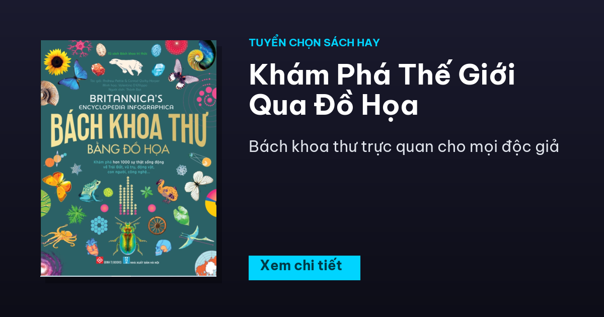Sách Britannica's Encyclopedia Infographica - Bách khoa thư bằng đồ họa 1 - Tuyển Chọn Sách Hay Khám Phá Thế Giới Qua Đồ Họa