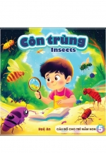 Sách Câu Đố Cho Trẻ Mầm Non 5 – Côn Trùng (SB)