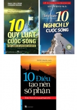 Combo 10 Quy Luật Cuộc Sống + 10 Nghịch Lý Cuộc Sống + 10 Điều Tạo Nên Số Phận (Bộ 3 Cuốn)