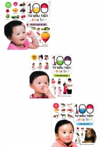 Combo 100 Từ Đầu Tiên Của Bé – Bìa Cứng (Bộ 3 Cuốn – ND)