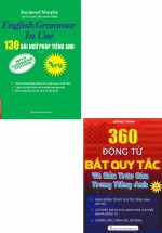 Combo 130 Bài Ngữ Pháp Tiếng Anh (Cẩm Nang Cho Thí Sinh Chuẩn Bị Thi) + 360 Động Từ Bất Quy Tắc (Bộ 2 Cuốn)