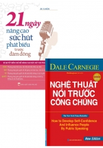 Combo 21 Ngày Nâng Cao Sức Hút Phát Biểu Trước Đám Đông + Nghệ Thuật Nói Trước Công Chúng (Bộ 2 Cuốn)