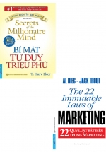 Combo 22 Quy Luật Bất Biến Trong Marketing + Bí Mật Tư Duy Triệu Phú (Bộ 2 Cuốn)