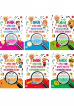 Combo 668 Câu Hỏi Phát Triển Trí Thông Minh Cho Trẻ (Bộ 6 Cuốn)