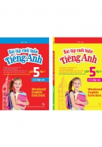 Combo Bài Tập Cuối Tuần Tiếng Anh Lớp 5 – Tập 1 + 2 (Có Đáp Án) (Bộ 2 Cuốn)