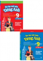 Combo Bài Tập Cuối Tuần Tiếng Anh Lớp 9 (Có Đáp Án) (Bộ 2 Cuốn)