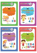 Combo Bé Làm Quen Với Toán (Theo Chương Trình Giáo Dục Mầm Non) (Bộ 4 Cuốn)
