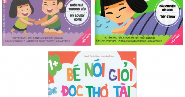 Combo Bé Nói Giỏi – Đọc Thơ Tài (Bộ 3 Cuốn)