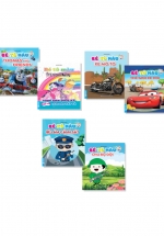 Combo Bé Tô Màu Dành Cho Bé Trai (Bộ 6 Cuốn)
