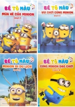 Combo Bé Tô Màu – Mùa Hè Của Minion (Bộ 4 Cuốn)
