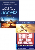 Combo Bí Quyết Để Đạt Được Ước Mơ + Thái Độ Quyết Định Thành Công (Bộ 2 Cuốn)