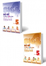 Combo Big 4 Bộ Đề Tự Kiểm Tra 4 Kỹ Năng Nghe – Nói – Đọc – Viết Tiếng Anh Lớp 5 Tập 1+2 (Bộ 2 Cuốn)