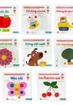 Combo Bộ 8 Cuốn Sách Chuyển Động Thông Minh Đa Ngữ Việt – Anh – Pháp