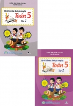 Combo Bộ Đề Kiểm Tra, Đánh Giá Năng Lực Toán 5 (Bộ 2 Cuốn)