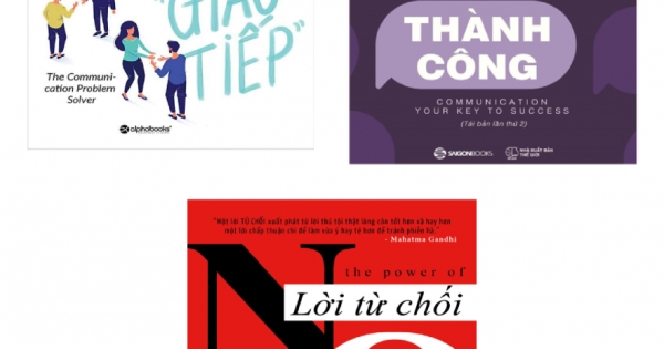 Combo Bộ Sách Hay Về Luyện Kỹ Năng Giao Tiếp Hoàn Hảo, Khôn Khéo: Lời Từ Chối Hoàn Hảo + Giỏi Giao Tiếp Dễ Thành Công + Nghệ Thuật Giải Quyết Các Vấn Đề Trong Giao Tiếp (Bộ 3 Cuốn)