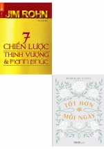 Combo Bộ Sách Nâng Cấp Bản Thân – Kiến Tạo Hạnh Phúc: Tốt Hơn Mỗi Ngày + 7 Chiến Lược Thịnh Vượng Và Hạnh Phúc (Bộ 2 Cuốn)