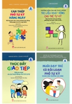 Combo Cẩm Nang Nuôi Dạy Trẻ Tự Kỷ (Bộ 4 Cuốn)