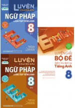 Combo Chinh Phục Điểm Cao Tiếng Anh Lớp 8 (Bộ 3 Cuốn)