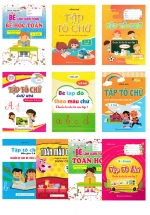 Combo Chuẩn Bị Cho Bé Vào Lớp 1 (5-6 Tuổi) (Bộ 10 Cuốn)