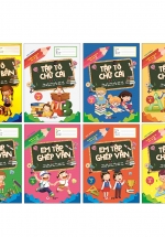 Combo Chuẩn Bị Cho Bé Vào Lớp 1 – Làm Quen Chữ Cái (Bộ 8 Cuốn)