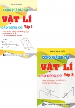 Combo Công Phá Bài Tập Vật Lí Dao Động Cơ (Bộ 2 Cuốn)
