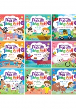 Combo Cùng Con Học Ngữ Âm Tiếng Anh Qua 3 Cấp Độ (Bộ 9 Cuốn)