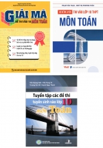 Combo Đề Thi Toán Ôn Luyện Vào Lớp 10 (Bộ 3 Cuốn)