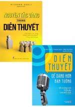 Combo Diễn Thuyết Dễ Dàng Hơn Bạn Tưởng + Nguyên Tắc Vàng Trong Diễn Thuyết (Bộ 2 Cuốn)
