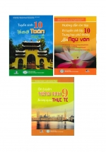 Combo Định Hướng Ôn Thi Vào Lớp 10 Toán – Văn – Anh Theo Hướng Mới (Bộ 3 Cuốn)