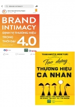 Combo Định Vị Thương Hiệu Trong Thời Đại 4.0 + Tạo Dựng Thương Hiệu Cá Nhân (Bộ 2 Cuốn)