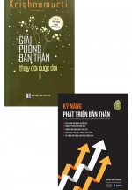 Combo Giải Phóng Bản Thân Thay Đổi Cuộc Đời + Kỹ Năng Phát Triển Bản Thân (Bộ 2 Cuốn)