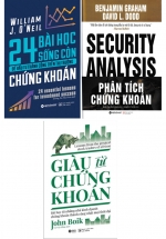 Combo Giàu Từ Chứng Khoán + Phân Tích Chứng Khoán + 24 Bài Học Sống Còn Để Đầu Tư Thành Công Trên Thị Trường Chứng Khoán (Bộ 3 Cuốn)