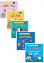 Combo Giúp Bé Nhận Biết Thế Giới Xung Quanh 1 – Song Ngữ Việt Anh (Bộ 5 Cuốn)