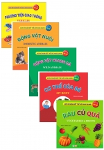 Combo Giúp Bé Nhận Biết Thế Giới Xung Quanh 2 – Song Ngữ Việt Anh (Bộ 5 Cuốn)