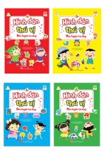 Combo Hình Dán Thú Vị, Rèn Luyện Tư Duy: Tập 1+2+3+4 (Bộ 4 Cuốn)