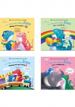 Combo Học Tiếng Anh Cùng Jino (Bộ 4 Tập)