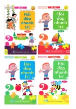 Combo Hỏi Đáp Nhanh Trí – Tập 5 + 6 + 7 + 8 (Bộ 4 Cuốn)