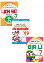 Combo Hướng Dẫn Trả Lời Câu Hỏi & Bài Tập Lớp 7: Giáo Dục Công Dân + Lịch Sử + Địa Lí (Bám Sát SGK Kết Nối Tri Thức Với Cuộc Sống)