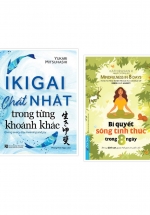Combo Ikigai – Chất Nhật Trong Từng Khoảnh Khắc + Bí Quyết Sống Tỉnh Thức Trong 8 Ngày (Bộ 2 Cuốn)